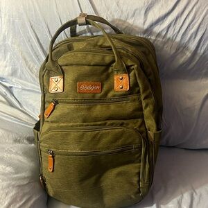 Olive Green Kids Diaper Bag